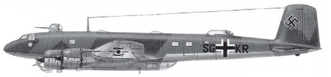 Стратегический бомбардировщик FW-200 (1943 г.)