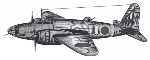 Бомбардировщик «Митцубиси» Ki-21 II b (1937 г.)