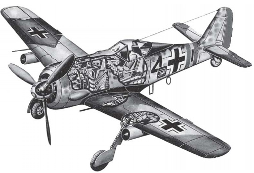 Истребитель «Фокке-Вульф-190» (1939 г.)