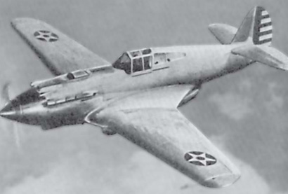 Истребитель Кертисс Р-40 В «Томагавк» (1938 г.)