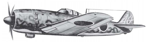 Самолет Накаяма Ki-84 (1944 г.)