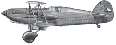 Истребитель Авиа В. 534 (1934 г.)